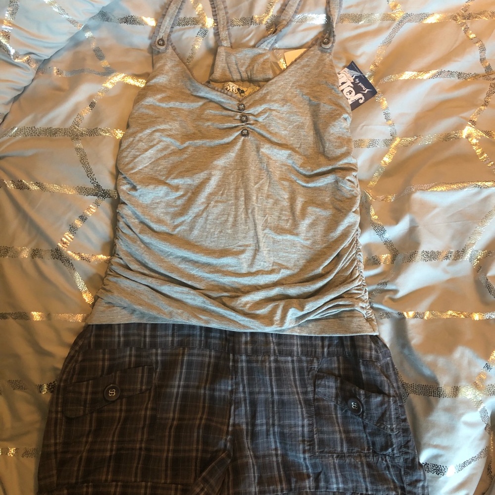 Jolt xl gray romper super cute